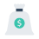 Sack of money icon