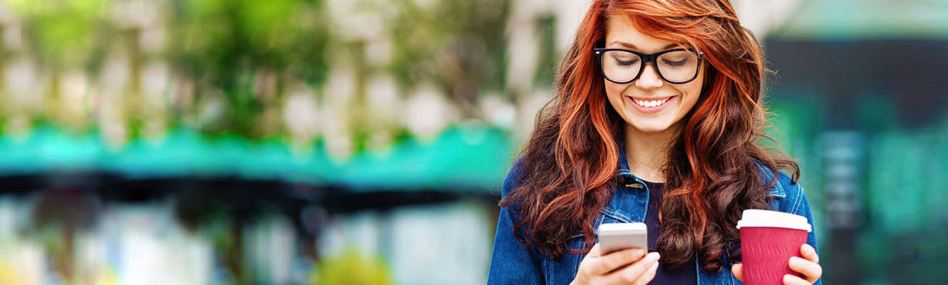 Girl with Cell Phone