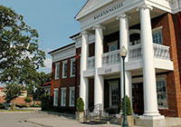 Picture of BankTennessee's main office at 1125 W. Poplar in Collierville